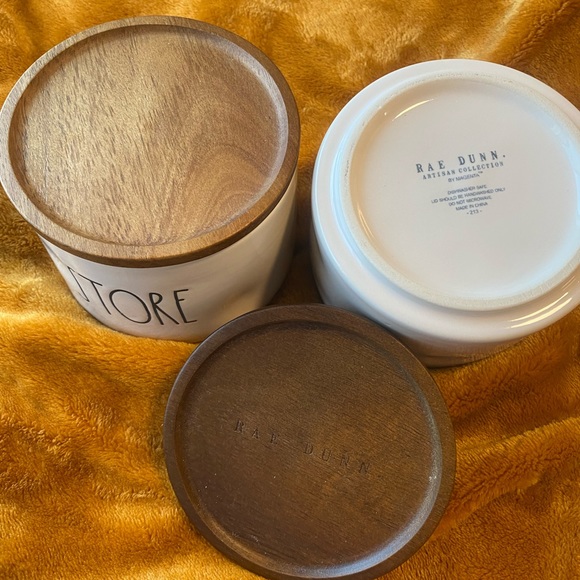 NWT Rae Dunn Ceramic “HOLD STORE KEEP” Containers solofficialkw.com